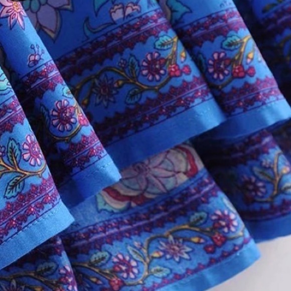 Lovebird Playdress Mini DRESS Short Sleeve Blue - Picture 6 of 6